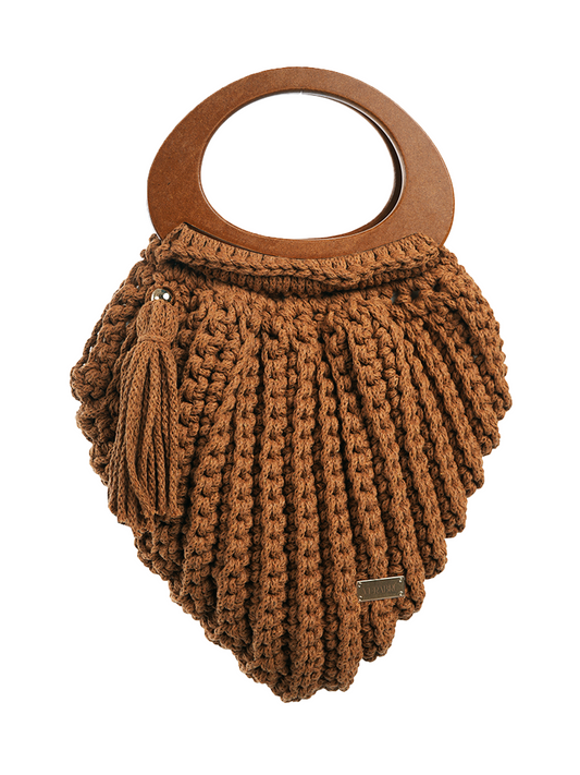 Ambaré - 100% Algodón Asas de Madera